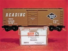 MTL 20810-2 READING 40' Box Car 'BLACK DIAMOND' #110015 'NEW' N-SCALE