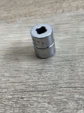 Snap-On Tools USA 1/4 Drive 1/2" SAE 12pt Shallow Chrome Socket TMD16