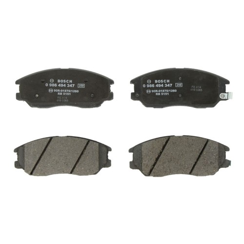 Bremsbelagsatz BOSCH 0 986 494 347, Vorne - Bild 3 von 10