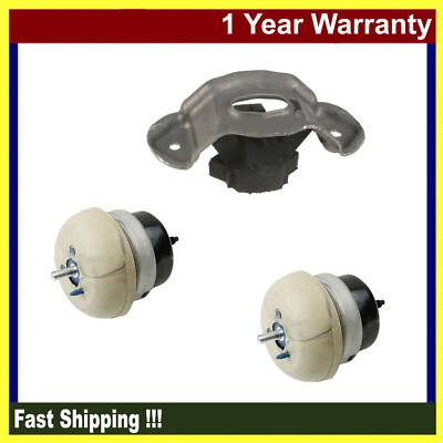 Engine Motor & Trans Mount 3PCS Set For Lincoln LS LSE Sedan 4-Door 3.9L RWD