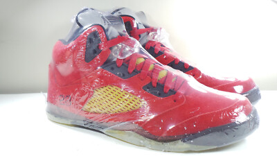NIKE 2009 AIR JORDAN 5 V DMP 360968 991 RAGING BULL PACK 9.5 I IV III 1 3 4 11 6