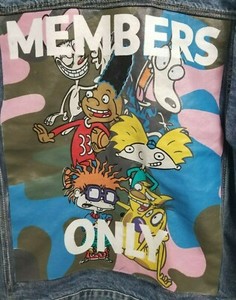 hey arnold denim jacket