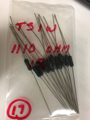 TEPRO TS1W 1110 OHM 1% RESISTORS 17 PCS