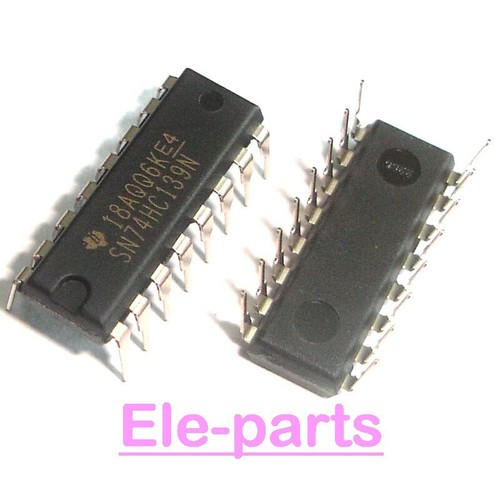 SN74HC139N 74HC139 DIP-16 Lot De 10 Décodeurs/démultiplexeurs