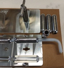 Fish Net Weight Mold - Used in Gill Nets ( Lead Pipe Style ) 3/8" Through Hole