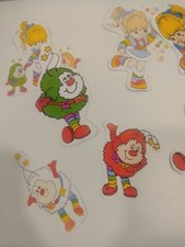 Rainbow Brite Holographic Stickers 20 In A Pack Brand New