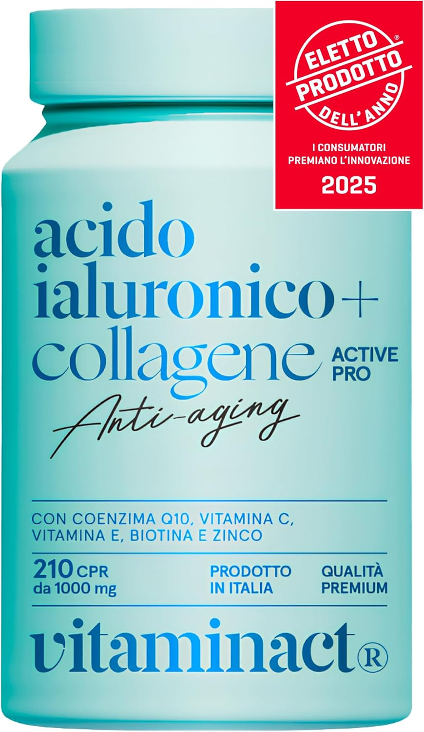 Collagene Articolazioni e Pelle 2025: Vitaminact con Probiotici
