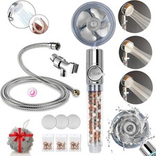 Filtered Shower Head, High Pressure Water Saving Showerhead with Filter Beads,