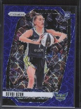 2024 Panini Prizm WNBA #92 Sevgi Uzun RC Blue Velocity Prizms - Wings