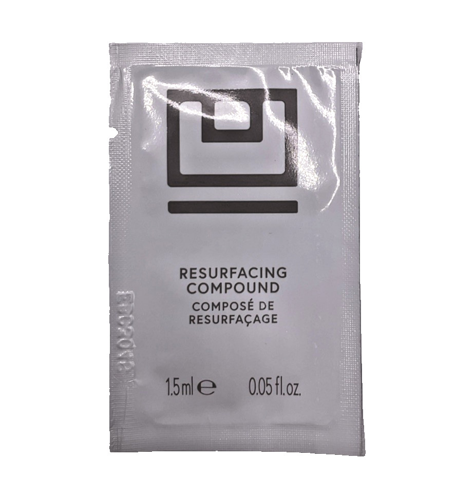 U Beauty Resurfacing Compound Set of 10 Sample Packets 1.5 ml Each Brighten Skin