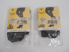 NEW L'EGGS Lot of 2 Black Microfiber Cushion Sole Tights Sz B