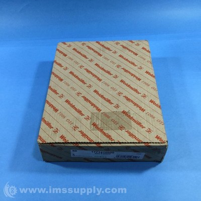 Weidmuller 1771410000 DIN Rail Mount Terminal Block, Fused 7544