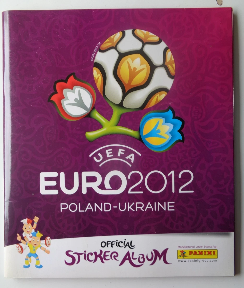 UEFAユーロ 2012 パニーニ ステッカー アルバム 100% コンプリート PANINI 2012 UEFA EURO Poland Ukraine Sticker Box 100 Packs Ronaldo