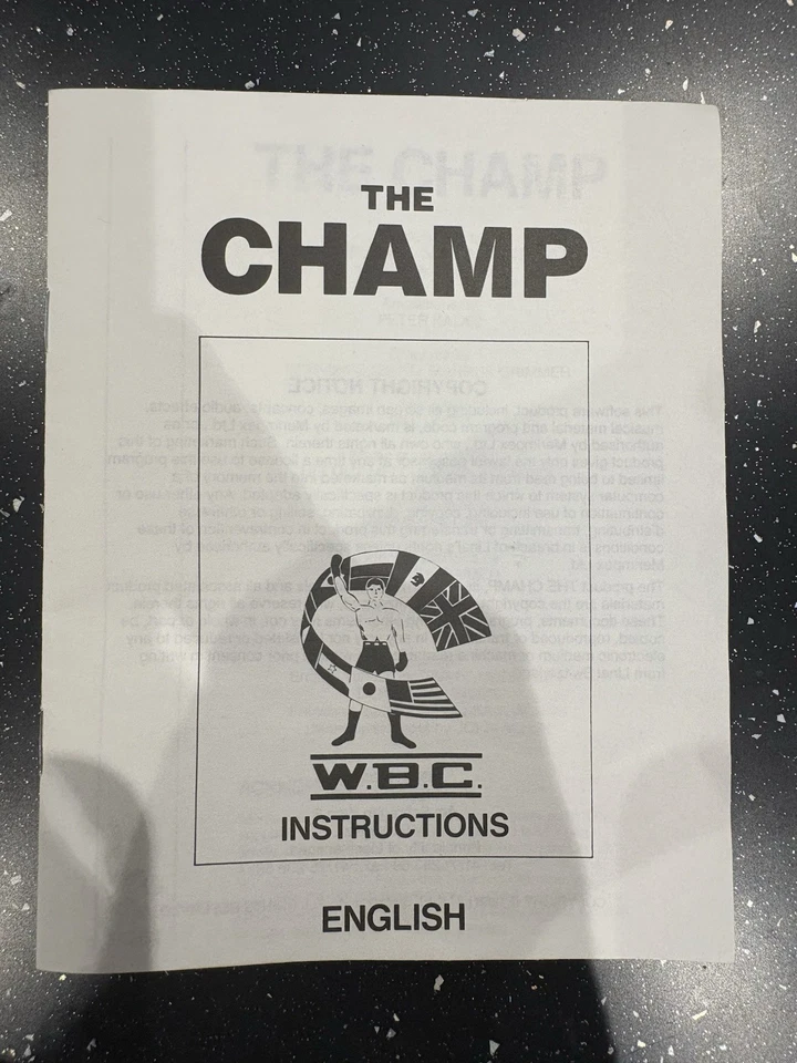 The Champ - Linel - Commodore 64 C64 - Tested & Complete - Image 4 of 4