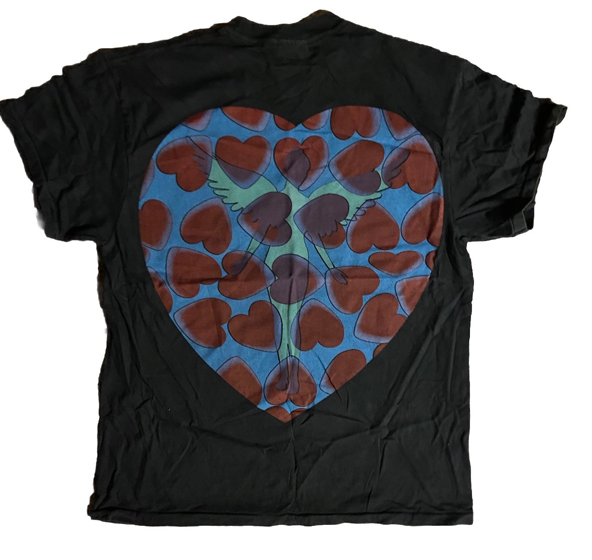 Nirvana Heart Shape Box T-Shirt Vintage Reprint Giant Tag Sz XL