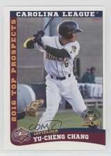 2016 Choice Carolina League Top Prospects Yu Chang #09 0h1