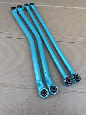 2025 POLARIS RZR PRO R ULTIMATE COMPLETE OEM 4-RADIUS RODS RAD GREEN GOOD