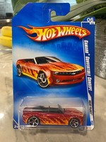 2009 Hot Wheels #122 Heat Fleet 6/10 Camaro Cabrio Konzept Dunkelrot Mit Oh5Sp