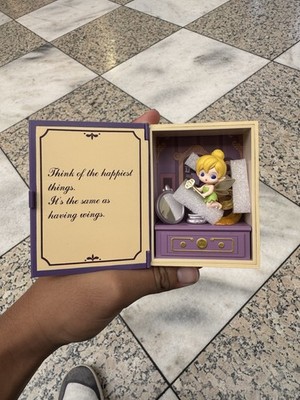 Disney Decoration for Shelves! Tinker Bell Mini Figurine Box Collectible