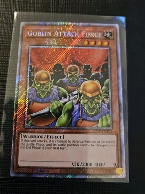 Goblin Attack Force - RA03-EN101 - Platinum Secret Rare 1st Edition