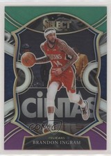 2020-21 Panini Select Concourse Green White Purple Prizm Brandon Ingram #53 0ks