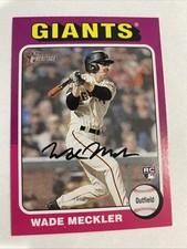 2024 Topps Heritage #179 Wade Meckler San Francisco Giants