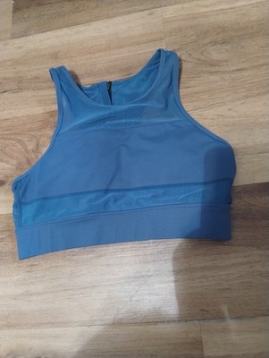 Love her Shop The one  Sports Bra Size Medium Blue