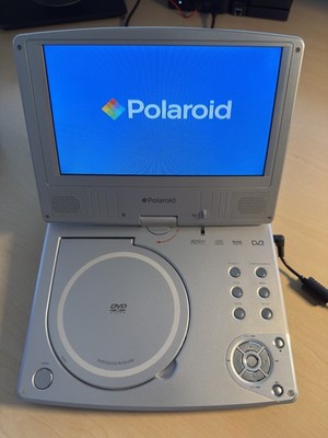 Polaroid DVD-Player PVU-8557 mit Akku BT-6008 und Fernbedienung RC-6011