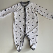 Ralph Lauren Polo Bears Bodysuit Footie Pajamas One Piece Baby Boys 3 Months