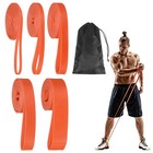 5 Levels Pull Up Resistance Bands for Working Out with Bag 5 Pcs & Orange