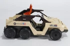 1988 GI Joe Desert Fox 6 Wheel Drive Vehicle - Missing Missiles/Antenna