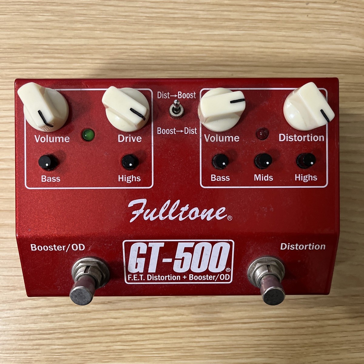 Fulltone GT500 Distortion Guitar Effect Pedal for sale online | eBay