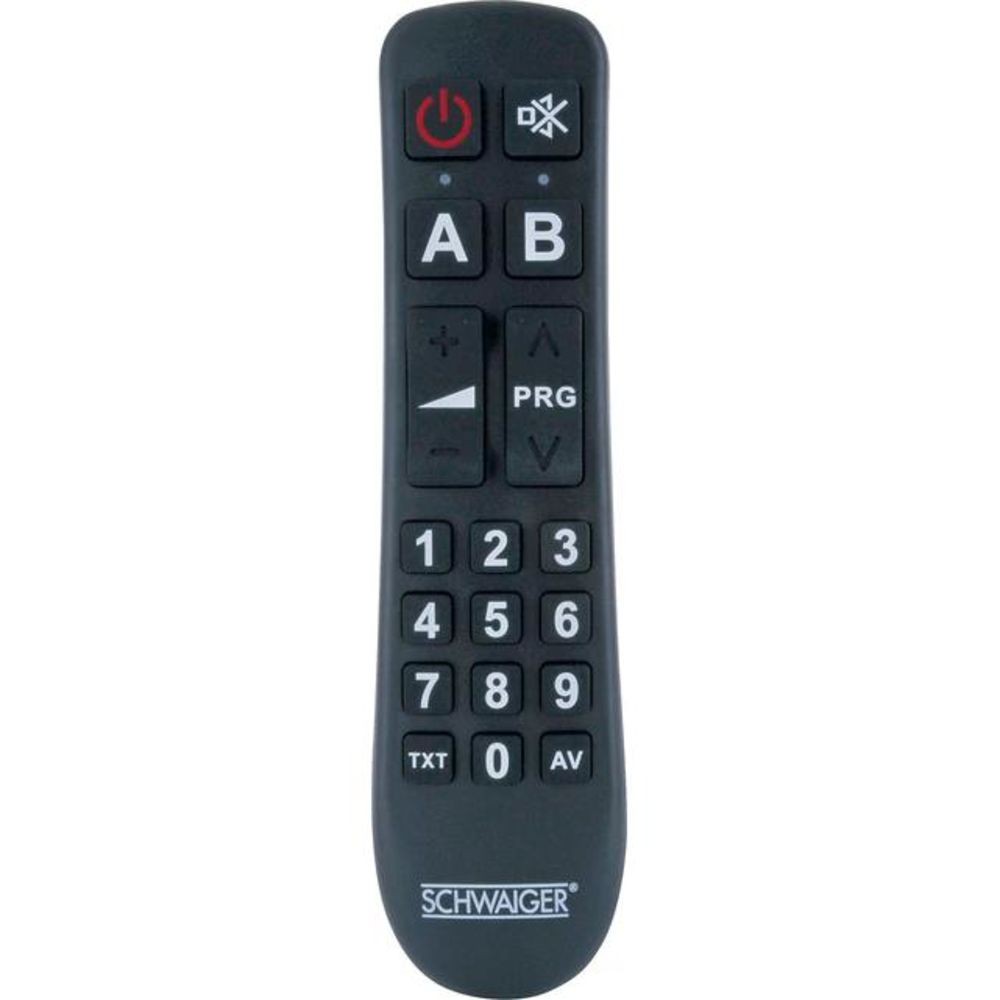 Schwaiger Universal Fernbedienung Comfort Plus 2in1 20 Tasten Batteriebetrieben