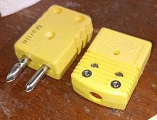 Two Pair Of K Type Thermocouple M/F for Industry Temperature Testing Probe