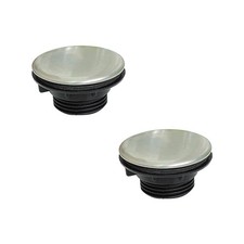 2 Pcs Stainless Steel Kitchen Sink Tap Hole Cover Kitchen Faucet 2