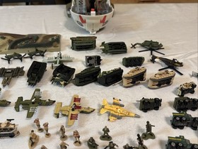 Galoob Micro Machines Military Freedom Force Lot - Patriot, AH64, Abrams, A-10