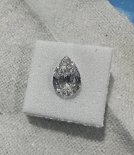 Loose 1.05 CT Lab Grown Pear Shape Diamond With IGI Report