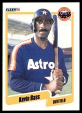 1990 Fleer Kevin Bass Houston Astros #223
