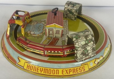 1937 Marx Honeymoon Express Great Northern Streamliner No. 6 U.S. Mail EXCELLENT