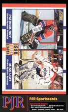 Patrick Roy / Mike Liut SL 1990-91 Score American #354
