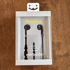 HEYDAY WIRELESS EARBUDS, BLUETOOTH Mic and Remote, 3.5 mm Aux Plug