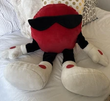 Vintage Animal Fair 7Up Large 32” Plush ~ Rare Cool Spot Glasses 1987