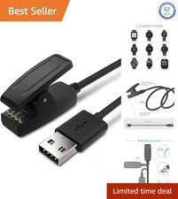 Universal USB Charging Cable for Garmin Devices - Lightweight  Compact 100cm