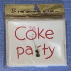 Vintage “Coke Party” Invitation Cards Pack of 10 + Envelopes New