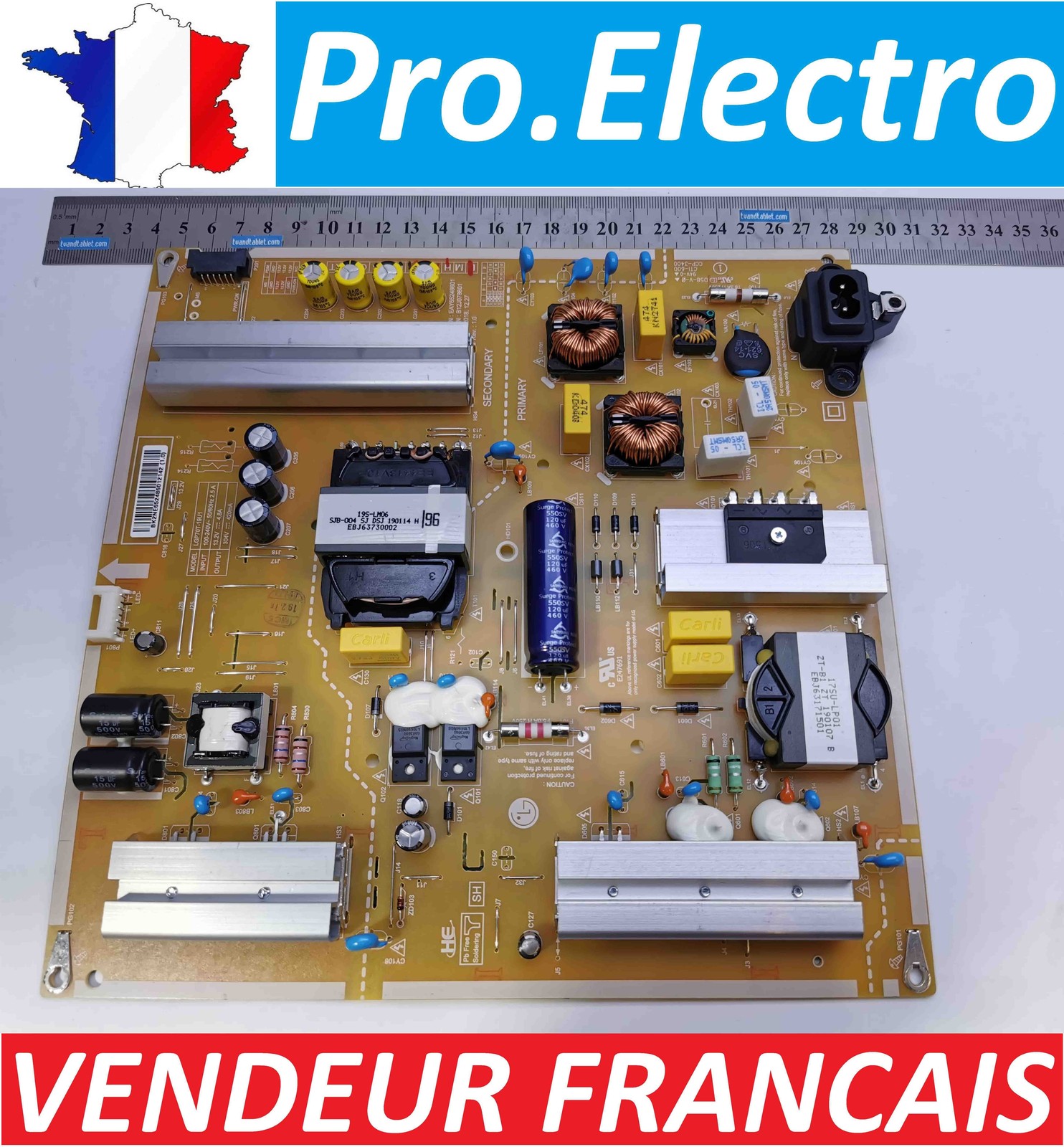 Module PSU LGP70T-19U1 EAY65248601 B12J078601 compatible TV LG 70UM7100
