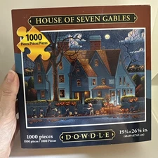 House of Seven Gables 1000 Piece Puzzle - Eric Dowdle Halloween - NEW Halloween