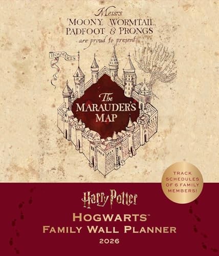 2026 Harry Potter: Hogwarts Family Wall Planner Insight Editions - Image 2