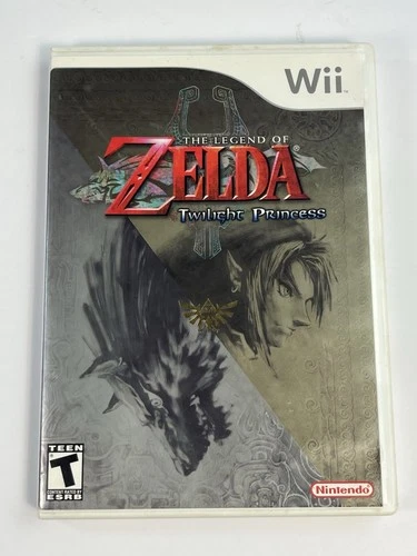 The Legend of Zelda: Twilight Princess (Nintendo Wii, 2006) - NO MANUAL