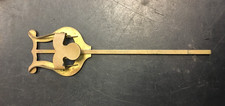6.5" LONG, Long Square Shaft, Marching Lyre