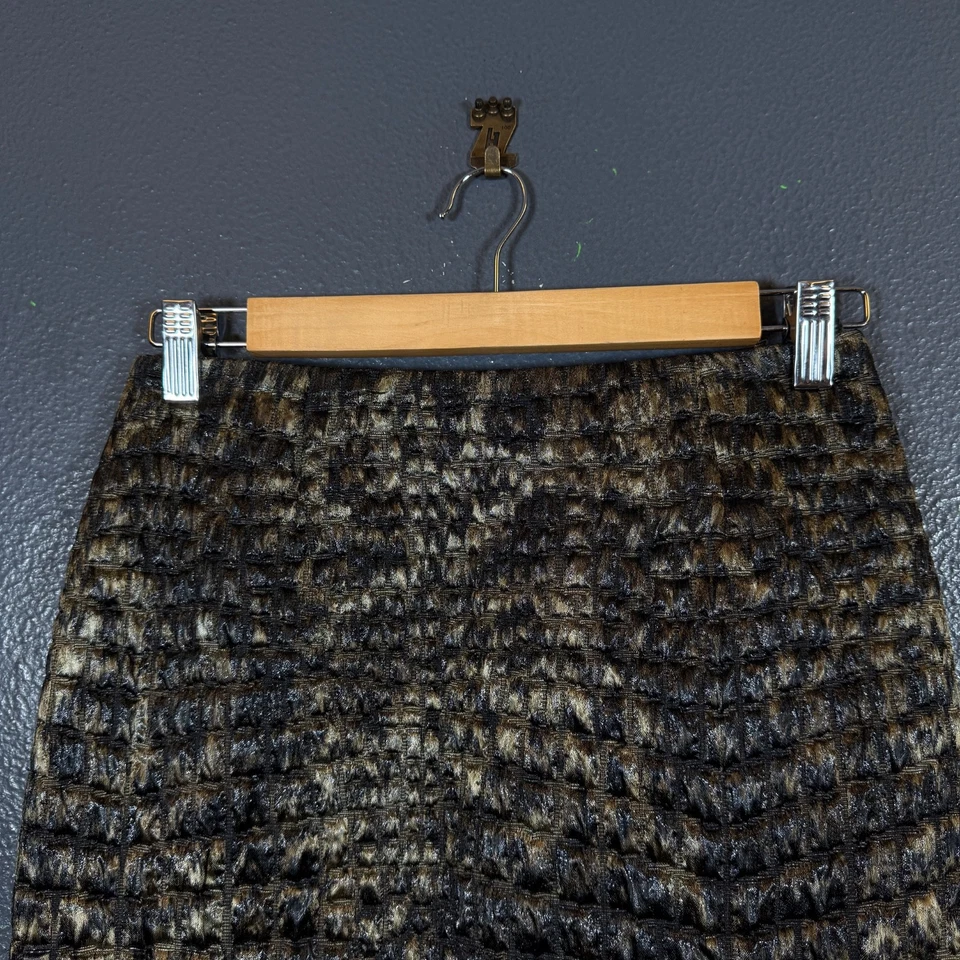 ChadO Ralph Rucci 4 Mujer’s Shake Skin Estilo Vintage Faldas Lápiz Vestido Foto 2 de 4